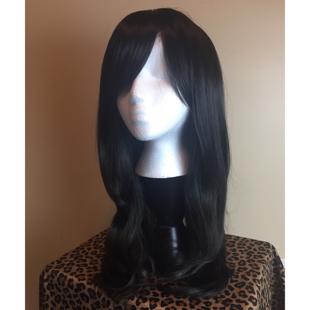 Dark Brown Synthetic Wig